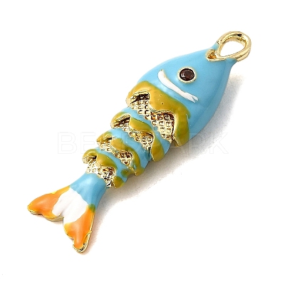 Rack Plating Brass Pendants X-KK-A268-05G-B05-1