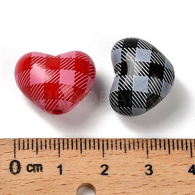 Opaque Acrylic Beads OACR-G049-02-1