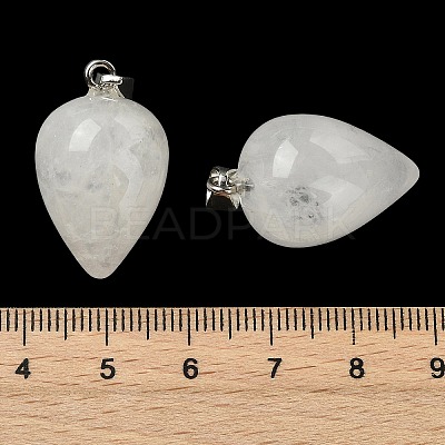 Natural Quartz Crystal Pendants GG-K002-13V-1