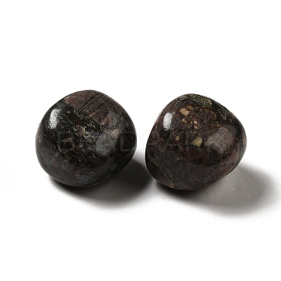 Natural Glaucophane Beads G-G979-A17-1