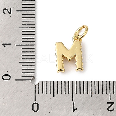Rack Plating Brass with ABS Plastic Imitation Pearl Charms KK-B092-30M-G-1