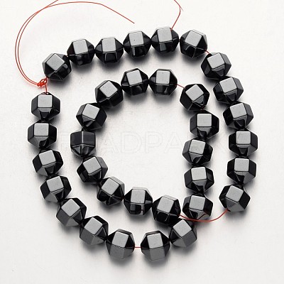 Non-magnetic Synthetic Hematite Bead Strands G-F300-29A-09-1