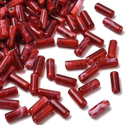 Opaque Acrylic Imitation Gemstone Beads OACR-G061-02B-1