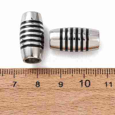 304 Stainless Steel Enamel Magnetic Clasps SA-CBA15BC-03P-1