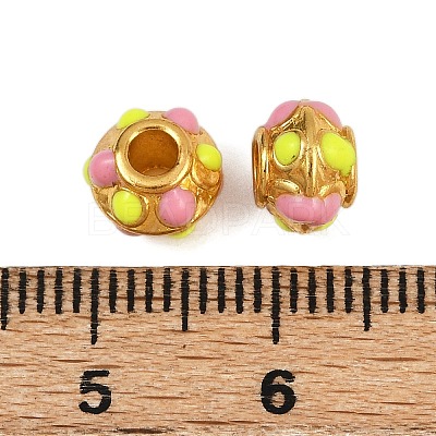 Alloy Enamel Beads ZIRC-I054-33G-02-01-1