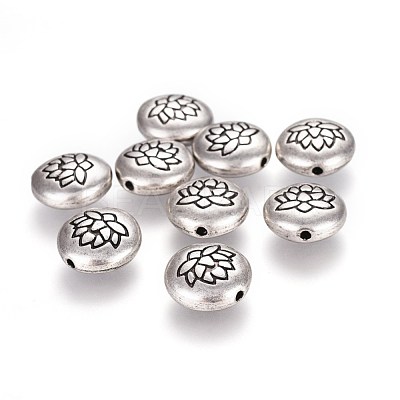 Tibetan Style Alloy Beads X-TIBEB-Q067-08TAS-NR-1