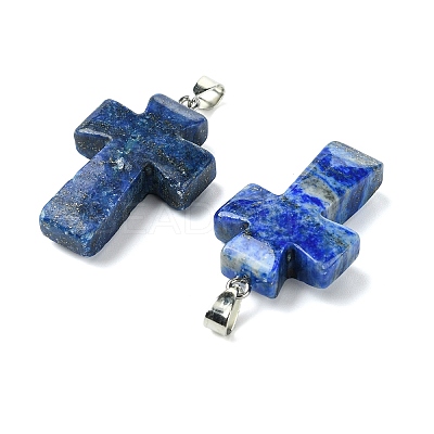 Natural Lapis Lazuli Pendants GG-K002-11B-1