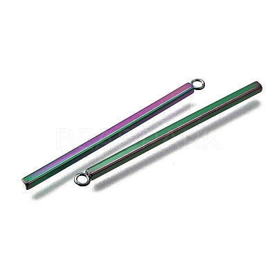 Ion Plating(IP) 304 Stainless Steel Pendants STAS-L218-19M-1