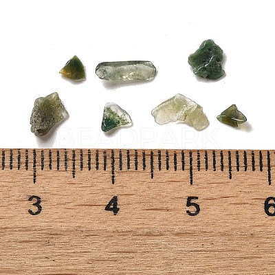 Natural Moss Agate Beads G-O103-31-1