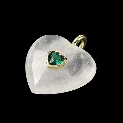Natural Quartz Crystal Pendants G-C274-04I-1