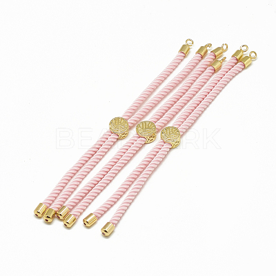 Nylon Twisted Cord Bracelet Making MAK-T003-G-1