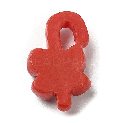 Christmas Theme Opaque Resin Cabochons RESI-E043-01Q-1