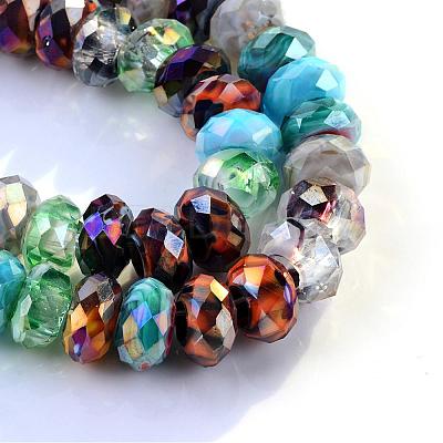 Glass European Beads GDA010-M-1