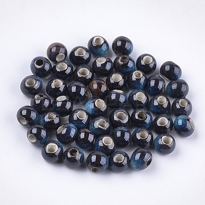 Handmade Porcelain Beads PORC-S498-19B-05-1