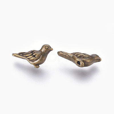 Tibetan Style Alloy Beads TIBEP-GC186-AB-NR-1