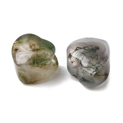 Natural Tree Agate European Beads G-C269-01B-1