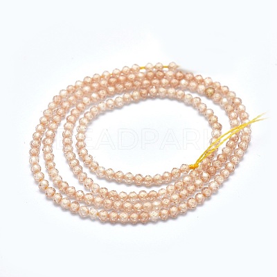 Cubic Zirconia Bead Strands X-G-I224-A03-1