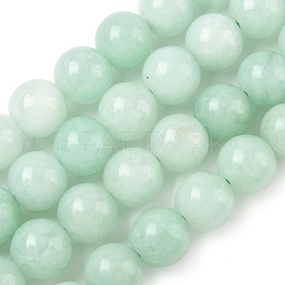 Dyed Natural Malaysia Jade Beads Strands G-G021-01D-11-1