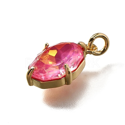 Brass Charms KK-Q043-06G-02-1