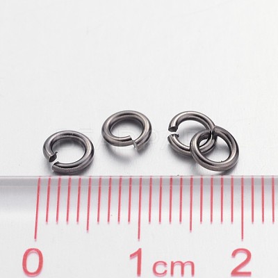 Brass Open Jump Rings JRC5MM-B-1