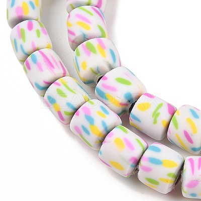 Handmade Polymer Clay Beads Strand CLAY-Z002-01H-1