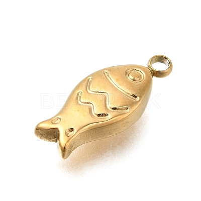 PVD Vacuum Plating 201 Stainless Steel Pendants STAS-C111-22G-1