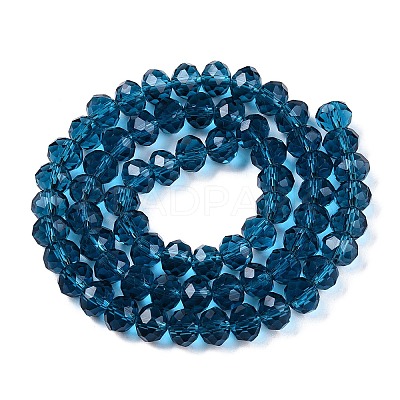 Glass Beads Strands EGLA-A044-T8mm-D27-1
