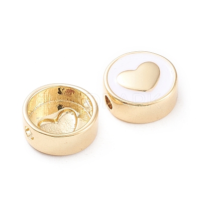 Brass Enamel Beads LS-KK-F814-06G-1