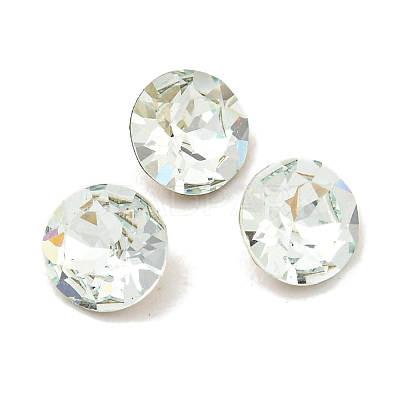 Glass Rhinestone Cabochons RGLA-L029-13B-161-1