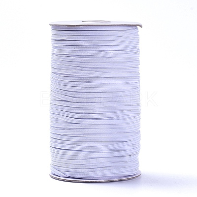 1/4 inch Flat Braided Elastic Rope Cord EC-R030-5mm-01-1