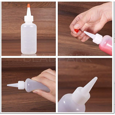 Plastic Graduated Squeeze Bottles AJEW-WH0021-24A-1