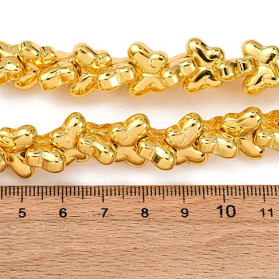 Electroplate Glass Beads Strands EGLA-H109-06F-1