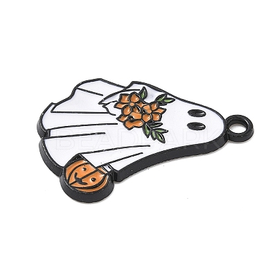 Halloween Alloy Enamel Pendants X-ENAM-P258-01C-B-1