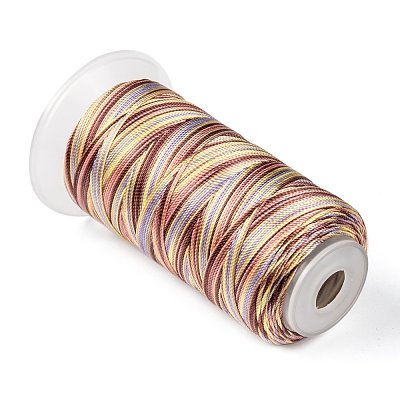Segment Dyed Round Polyester Sewing Thread OCOR-Z001-B-30-1