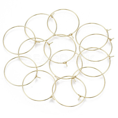 Brass Wine Glass Charms Rings KK-R112-037B-NF-1