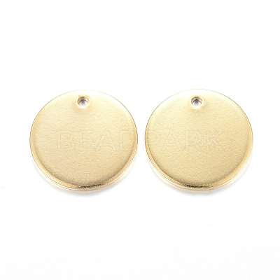 Ion Plating(IP) 304 Stainless Steel Charms STAS-G122-23G-1