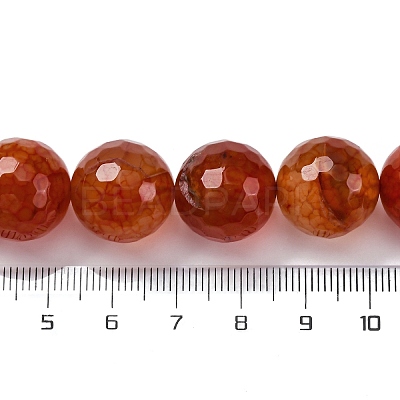 Natural Dragon Veins Agate(Dyed & Heated) Beads Strands G-K390-A02-01-1