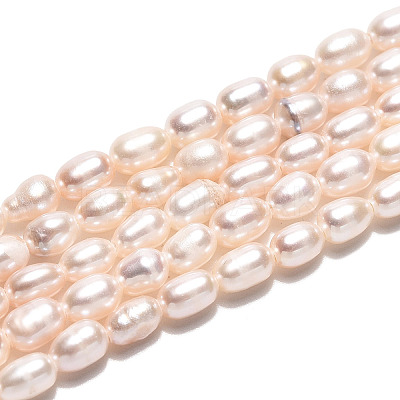 Natural Cultured Freshwater Pearl Beads Strands PEAR-N024-04-2AB-1