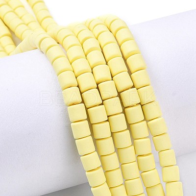 Handmade Polymer Clay Bead Strands CLAY-ZX006-01-43-1
