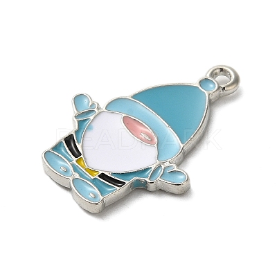 Winter Theme Alloy Enamel Pendants ENAM-M002-04Q-P-1