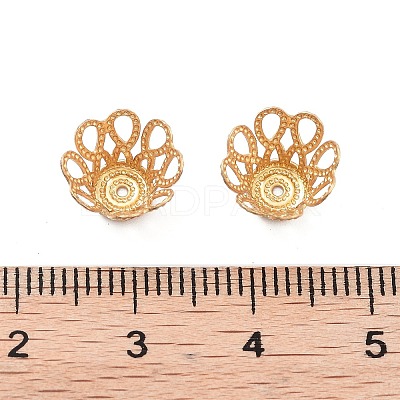 316 Surgical Stainless Steel Bead Caps STAS-Q310-09A-G-1