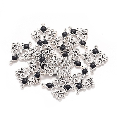 Alloy Enamel Chandelier Component Links LS-ENAM-EA9734Y-1-1