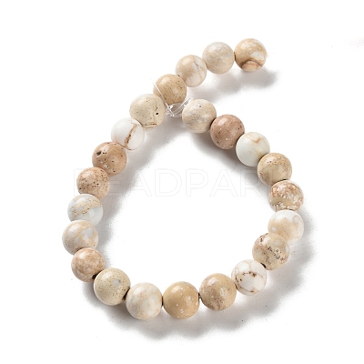 Dyed Natural Regalite/Imperial Jasper/Sea Sediment Jasper Beads Strands G-B124-C01-17-1