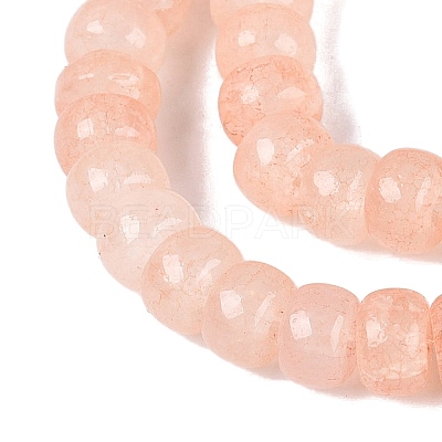 Ombre Effect Dyed Glass Beads Strands GLAA-Q106-05A-A02-1