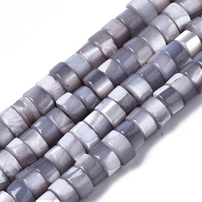 Natural Trochus Shell Beads Strands X-SHEL-S278-027J-1