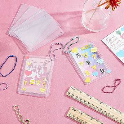 DIY Photocard Sleeve Keychain Making Kit DIY-OC0009-20-1