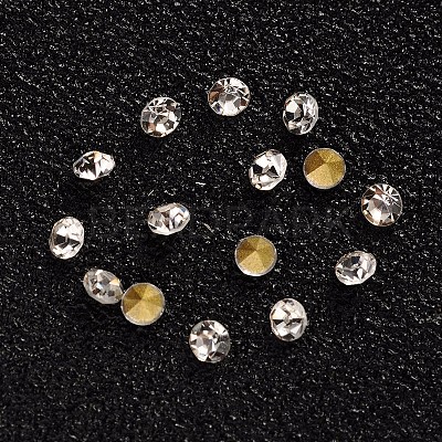 Glass Pointed Back Rhinestone CR2mm11Y-1