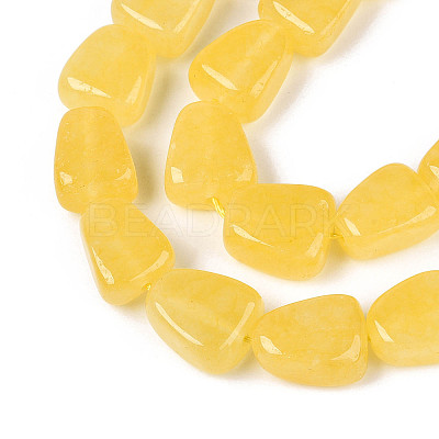 Natural White Jade Beads Strands G-N354-02A-07-1