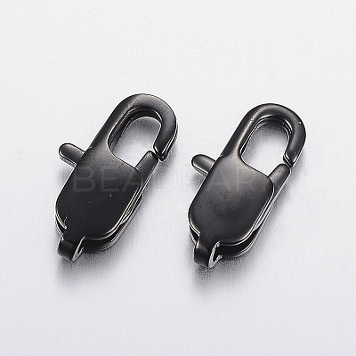 304 Stainless Steel Lobster Claw Clasps STAS-F094-05A-EB-1