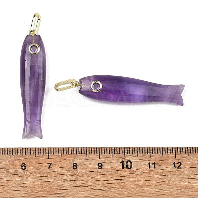 Natural Amethyst Carved Pendants GG-CBA8D06-01G-10-1